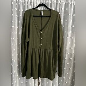 Boutique Green Long Sleeve